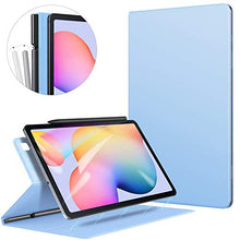 Carica l'immagine nel visualizzatore di Gallery, ZtotopCase Custodia per Samsung Galaxy Tab S6 Lite, Cover Magnetica Azzurro
