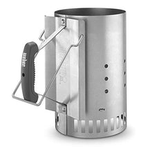 Carica l'immagine nel visualizzatore di Gallery, Weber 17631 - Kit Ciminiera di Accensione + 2 Kg Bricchetti + 3 Cubetti...