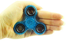Carica l'immagine nel visualizzatore di Gallery, TOYLAND Spinner di Fidget Mano Glitter - Sollievo Stress e ansia Turchese - Ilgrandebazar