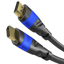 Carica l'immagine nel visualizzatore di Gallery, KabelDirekt 20m Cavo HDMI 4K, compatibile con (HDMI 2.0a/b, 20 m, Nero/Blu