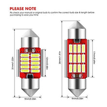 Carica l'immagine nel visualizzatore di Gallery, Audew 6 x 36mm C5W LED Lampadine Auto 10 4014SMD DC 12V - Per
