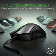 Carica l'immagine nel visualizzatore di Gallery, Razer DeathAdder Elite, Mouse per eSports con tasti mec anici, 16.000 DPI...