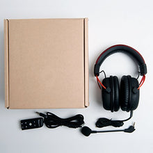 Carica l'immagine nel visualizzatore di Gallery, HyperX Cloud II Gaming Headset per PC/PS4/Mac/Custodia, Rosso, Red