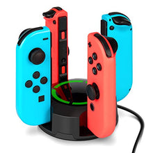 Carica l'immagine nel visualizzatore di Gallery, Stazionamento di ricarica per Nintendo Switch Joy-Con, NesBull supporto per...