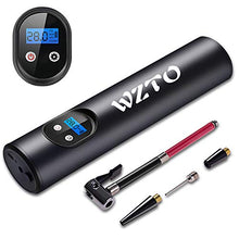 Carica l'immagine nel visualizzatore di Gallery, WZTO Compressore Aria Portatile Auto, Mini Pompa Elettrica 150PSI 2000mAh...