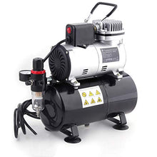 Carica l'immagine nel visualizzatore di Gallery, TIMBERTECH Compressore aerografo aggiornato con ventola di raffreddamento /...