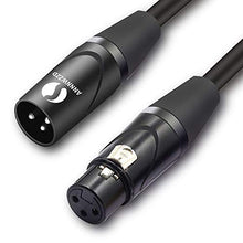Carica l'immagine nel visualizzatore di Gallery, Cavo XLR Bilanciato,Cavo per Microfono Professionale,XLR maschio a 1M - Ilgrandebazar