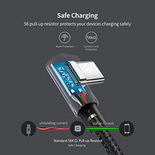 Carica l'immagine nel visualizzatore di Gallery, UGREEN 2 Pezzi 1m 2m Cavo USB C 90 Gradi 3A Supporta Ricarica Rapida QC 3.0... - Ilgrandebazar