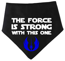 Carica l'immagine nel visualizzatore di Gallery, Spoilt Rotten Pets Design esclusivo,Black Star Wars The Force è forte con...
