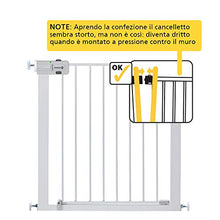 Carica l'immagine nel visualizzatore di Gallery, Safety 1st 24754310 Easy Close Metal Cancelletto di Sicurezza per Bianco