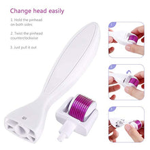 Carica l'immagine nel visualizzatore di Gallery, Titanio Micro-ago Dermaroller 0.5mm &amp; 1.0mm &amp; 1.5mm - Derma roller 3 in 3in1 - Ilgrandebazar