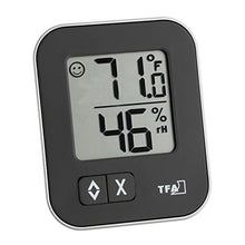 Carica l'immagine nel visualizzatore di Gallery, TFA 30.5026.01 Moxx Digital Thermo-Hygrometer-Black, Nero, 1 Confezione - Ilgrandebazar