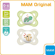 Carica l'immagine nel visualizzatore di Gallery, Mam, ciuccio in silicone "Skin Soft" per neonati da 0 a 6 mesi,unisex,... - Ilgrandebazar