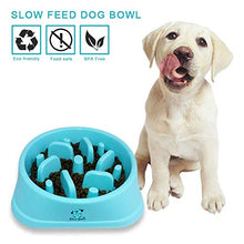 Carica l'immagine nel visualizzatore di Gallery, Decyam Ciotola Cani Mangiare Lento, Distributore di Cibo blue 1 - Ilgrandebazar