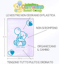 Carica l'immagine nel visualizzatore di Gallery, SweetHoney 6 Bustine, Sacchetti, Buste Trasparenti, Azzurro + Omaggio