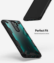 Carica l'immagine nel visualizzatore di Gallery, Ringke Fusion-X Disegnato per Custodia Xiaomi Redmi Note 8 PRO, Black - Ilgrandebazar