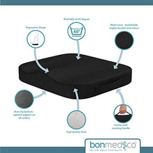 Carica l'immagine nel visualizzatore di Gallery, bonmedico Comfort Cushion, Cuscino da Seduta Ergonomico, Sedia... - Ilgrandebazar