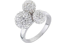 Carica l'immagine nel visualizzatore di Gallery, In argento Sterling 925, con Zirconia cubica, sfere e cubica,... - Ilgrandebazar