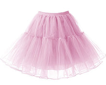 Carica l'immagine nel visualizzatore di Gallery, Bridesmay Donna 50s Vintage Sottoveste Rete Sottogonna Retro Breve S, Pink - Ilgrandebazar