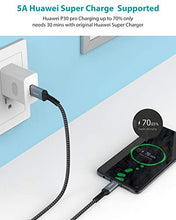 Carica l'immagine nel visualizzatore di Gallery, Nimaso Huawei Cavo USB C 5A[2Pezzi/1M+2M], Type-C Supercharge 1M+2M - Ilgrandebazar