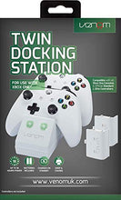 Carica l'immagine nel visualizzatore di Gallery, Venom Twin Docking Station with 2 x Rechargeable Battery Packs: White -