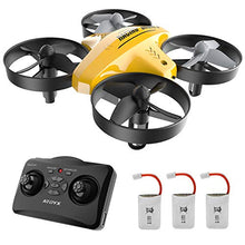 Carica l'immagine nel visualizzatore di Gallery, ATOYX 66C RC Mini Drone con Telecomando Funzione di Sospensione Giallo