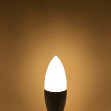 Carica l'immagine nel visualizzatore di Gallery, Yiizon LED E14 12W lampadine a candela, 100W equivalenti a Bianca Calda - Ilgrandebazar