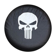 Carica l'immagine nel visualizzatore di Gallery, LITTOU Universale Borsa per pneumatici 17" for Diameter 31''-33'', Skull