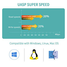 Carica l'immagine nel visualizzatore di Gallery, POSUGEAR Cavo da USB 3.0 a SATA I/II/III per SSD HDD 2,5/3,5 3.5