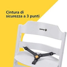 Carica l'immagine nel visualizzatore di Gallery, Safety 1st Timba Basic Seggiolone Pappa Evolutivo in Legno per Bambini Bianco