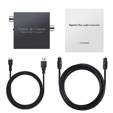 Carica l'immagine nel visualizzatore di Gallery, PROZOR Convertitore Bidirezionale da Digitale Coassiale a SPDIF Toslink...