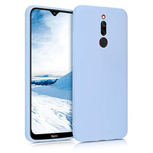 Carica l'immagine nel visualizzatore di Gallery, kwmobile Cover Compatibile con Xiaomi Redmi 8 - Custodia in blu chiaro matt