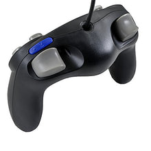 Carica l'immagine nel visualizzatore di Gallery, QUMOX nero classico controller joypad per nintendo gamecube gc e...