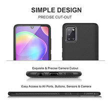 Carica l'immagine nel visualizzatore di Gallery, iBetter per Samsung Galaxy A31 Cover, Custodia Nero