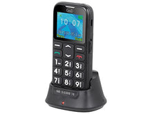 Carica l'immagine nel visualizzatore di Gallery, Trevi SICURO 10 Telefono Cellulare per Anziani con Tasti Grandi, Nero - Ilgrandebazar