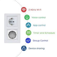 Carica l'immagine nel visualizzatore di Gallery, Presa Intelligente Wifi, Avatar Controls Wifi Spina Smart 2 Pack
