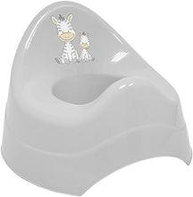 Carica l'immagine nel visualizzatore di Gallery, Bieco 11006555 - vasino grigio, con motivo zebra e la musica, di circa 28 x...