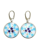 Carica l'immagine nel visualizzatore di Gallery, Venetiaurum - Orecchini donna in vetro originale di Murano e argento 925 -...