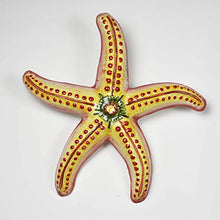 Carica l'immagine nel visualizzatore di Gallery, Stella marina in ceramica dipinta a mano