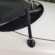 Carica l'immagine nel visualizzatore di Gallery, YGL Antenna Auto Universale in Fibra di Carbonio Alluminio Radio FM/AM...