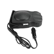 Carica l'immagine nel visualizzatore di Gallery, Wissec 12V Allestimenti Interni Riscaldamento Portatile per Auto Ventola Nero