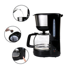 Carica l'immagine nel visualizzatore di Gallery, Aigostar Chocolate 30HIK - Macchina per caffe’ 10 Tazze, 30HIK, Black