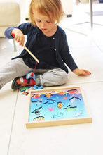 Carica l'immagine nel visualizzatore di Gallery, TOWO Gioco da Pesca in Legno Magnetico – include 15 Sagome con... - Ilgrandebazar