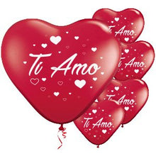 Carica l'immagine nel visualizzatore di Gallery, ocballoons Palloncini a Forma di Cuore Rosso Ti Amo San Valentino Festa... - Ilgrandebazar