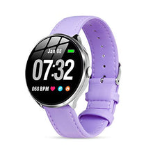 Carica l'immagine nel visualizzatore di Gallery, Smartwatch Impermeabile Donna, GOKOO Orologio Intelligente Donna Viola - Ilgrandebazar