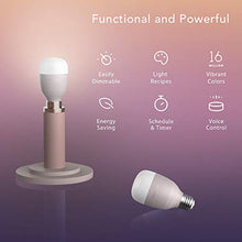 Carica l'immagine nel visualizzatore di Gallery, Nooie Lampadina Smart LED E27,Compatibile con Alexa Google Assistant,10W RGB... - Ilgrandebazar