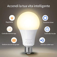 Carica l'immagine nel visualizzatore di Gallery, Lampadina Intelligente Anoopsyche Smart WiFi E27 9W 2 pack