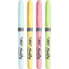 Carica l'immagine nel visualizzatore di Gallery, BIC Highlighter Grip Penne Evidenziatore Pastello Con Punta A Scalpello... - Ilgrandebazar