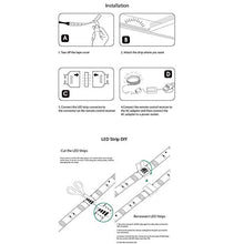 Carica l'immagine nel visualizzatore di Gallery, URAQT Striscia LED 5M，Impermeabile Bianco Freddo &amp; Caldo 5m - Ilgrandebazar