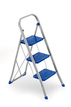 Carica l'immagine nel visualizzatore di Gallery, FRAMAR Slimmy 3 Sgabello con 3 Gradini Antiscivolo, Blocco di Sicurezza e...